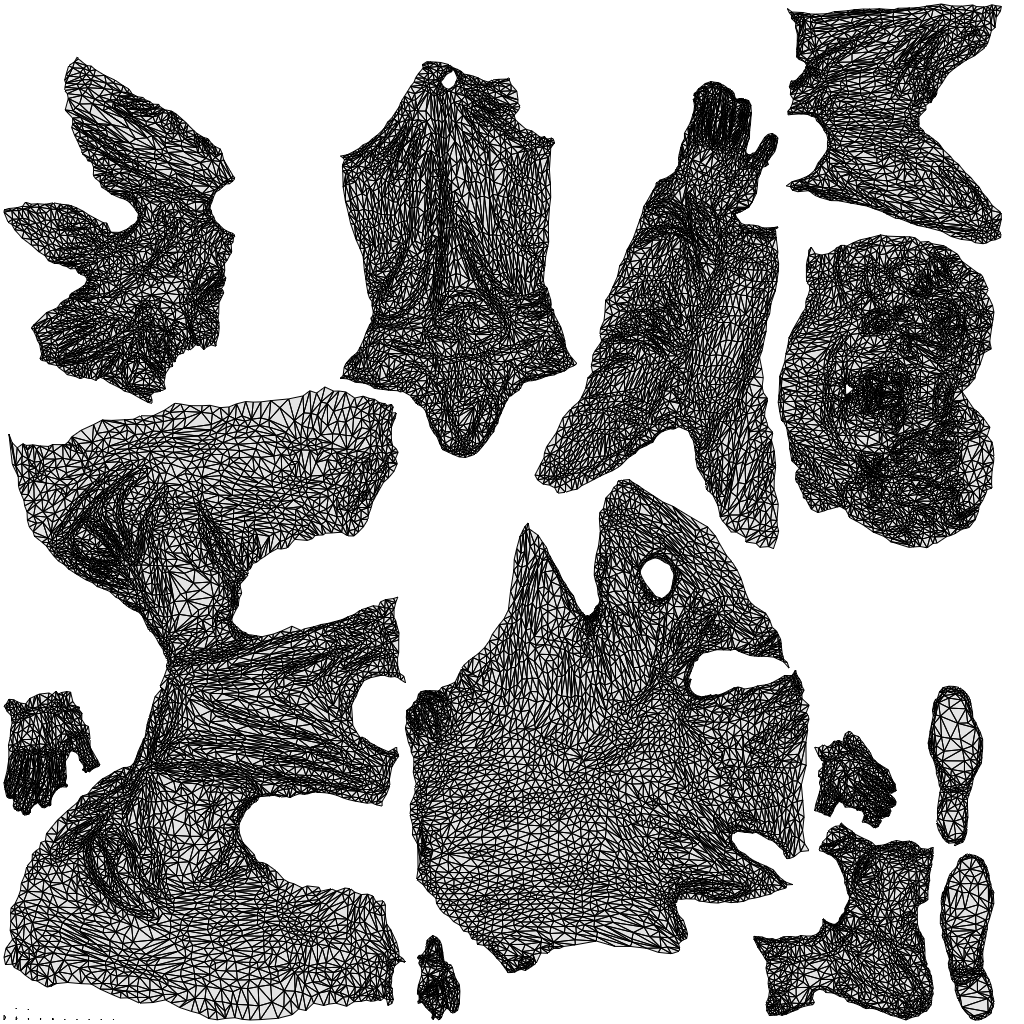 3D people model man casual sitting, scanned human for 3ds Max rendering, wireframe top-down view