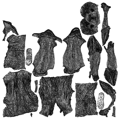 scanned 3D man casual walking, photogrammetry people for Enscape and V-Ray, wireframe top-down view