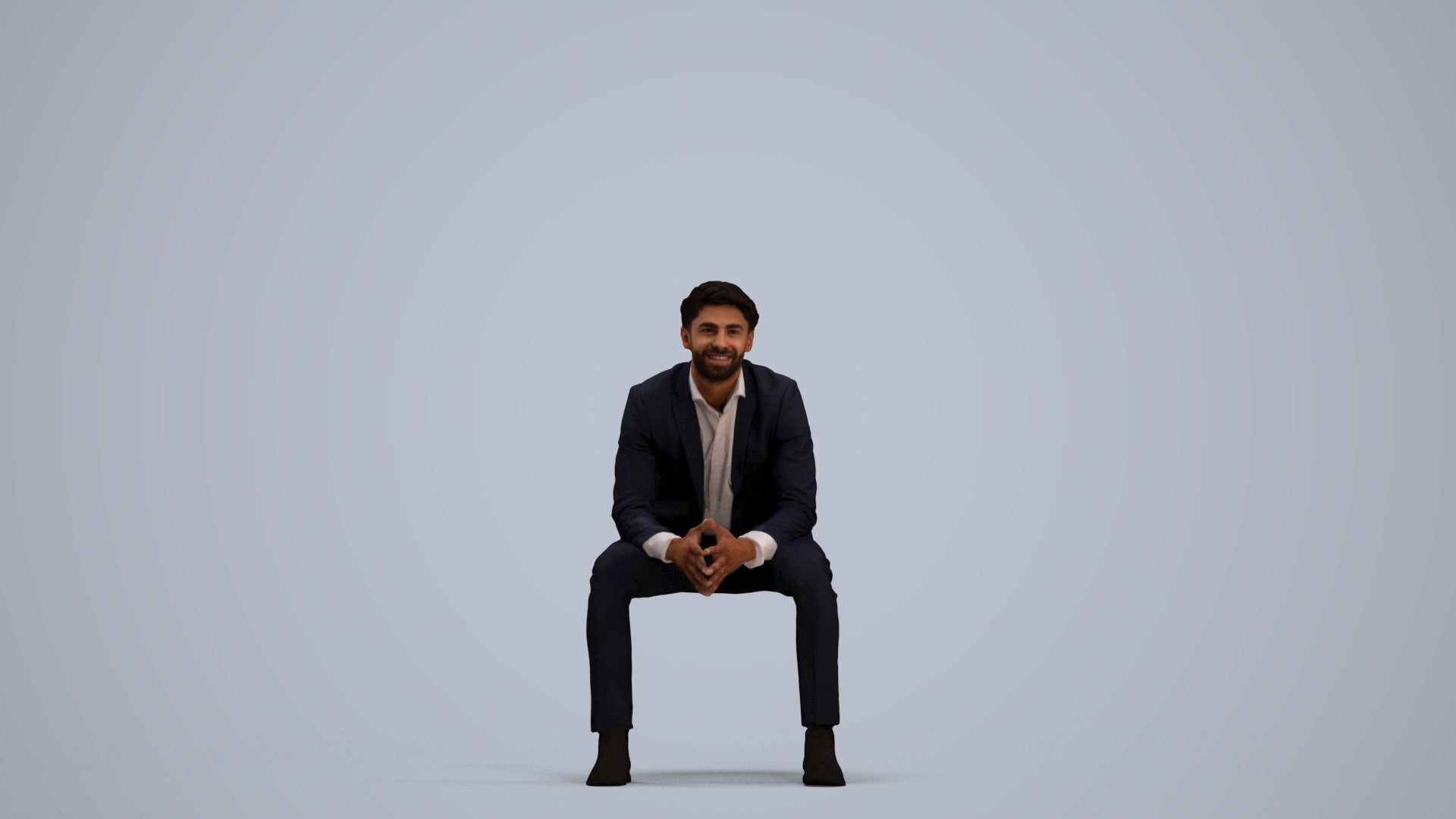 photogrammetry 3D man business, realistic human model archviz FBX, standing pose render