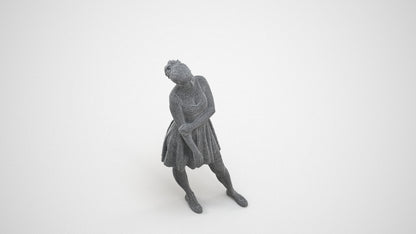 realistic 3D people woman formal formalaffairs, render-ready for V-Ray and Corona, FBX OBJ, wireframe three-quarter view