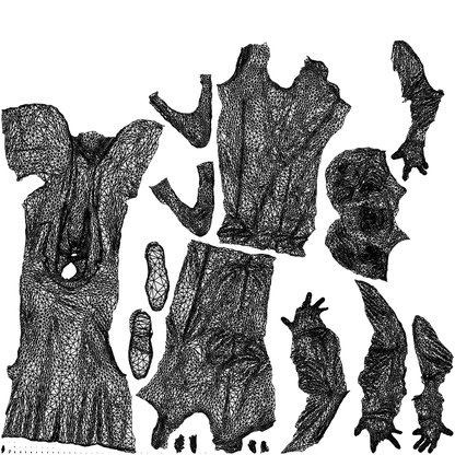 realistic 3D people man business, render-ready for V-Ray and Corona, FBX OBJ, wireframe top-down view