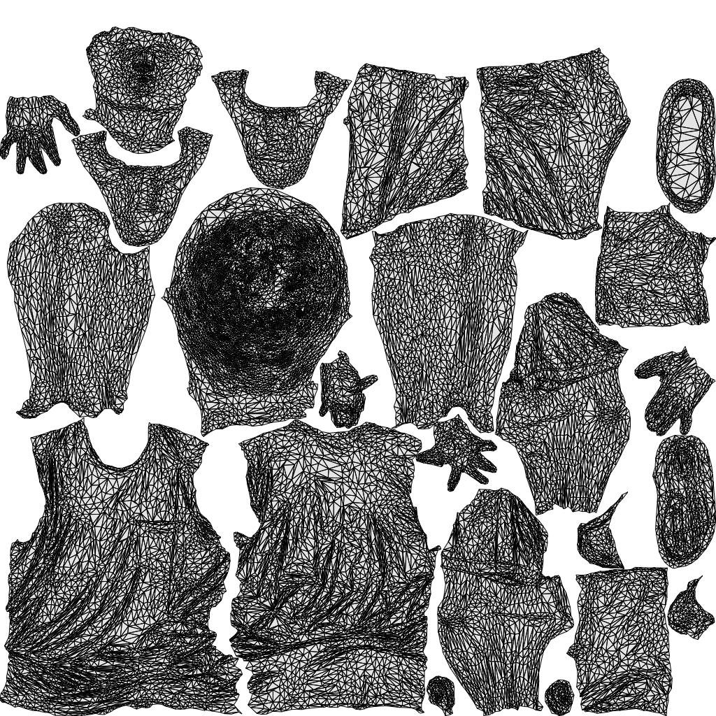 realistic 3D people boy casual kids, render-ready for V-Ray and Corona, FBX OBJ, wireframe top-down view