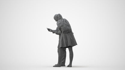 realistic 3D girl kids, scanned archviz people for Blender and 3ds Max, square thumbnail