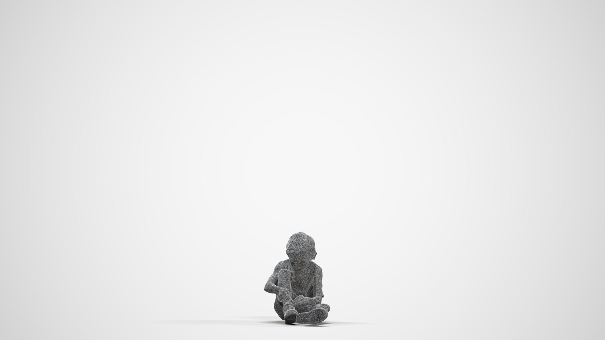 realistic 3D people boy casual kids, render-ready for V-Ray and Corona, FBX OBJ, three-quarter front view render