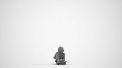realistic 3D people boy casual kids, render-ready for V-Ray and Corona, FBX OBJ, three-quarter front view render