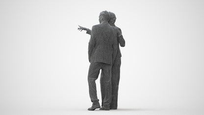 3D people model woman business, scanned human for 3ds Max rendering, square thumbnail