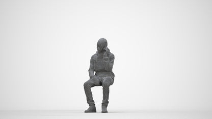 realistic 3D boy casual kids, scanned archviz people for Blender and 3ds Max, wireframe back view