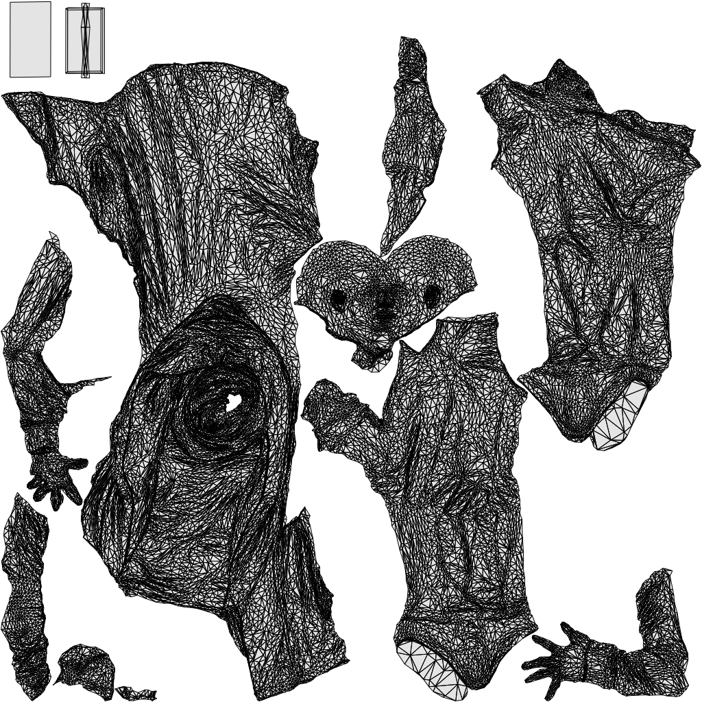 3D scanned man standing casual, photorealistic archviz people for Enscape and SketchUp, wireframe top-down view