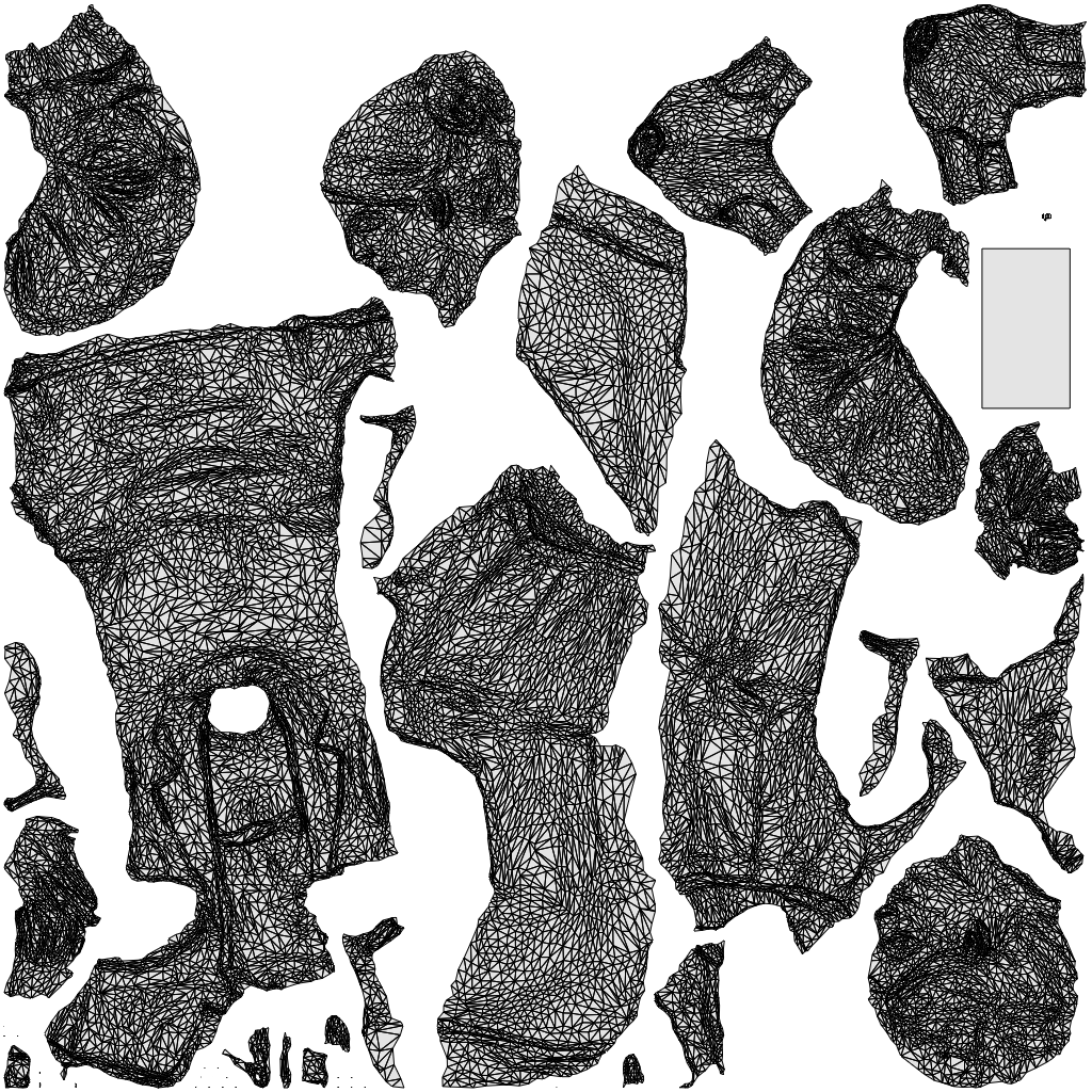 3D people model woman business sitting, scanned human for 3ds Max rendering, wireframe top-down view