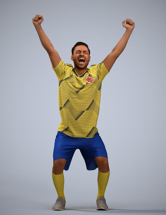 realistic 3D people man sport, render-ready for V-Ray and Corona, FBX OBJ