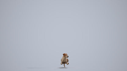 3D human model person casual misc, photogrammetry scanned person for archviz, side view render