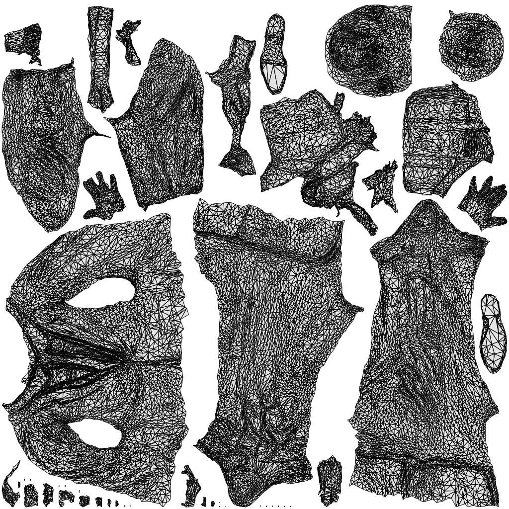 scanned 3D man formal business, photogrammetry people for Enscape and V-Ray, wireframe top-down view
