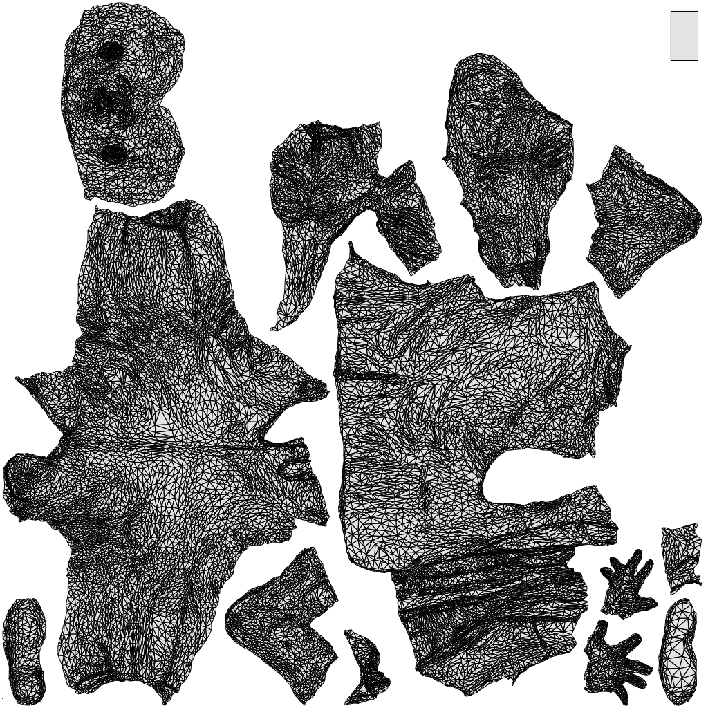 photogrammetry 3D man business, realistic human model archviz FBX, wireframe top-down view