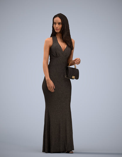scanned 3D woman formal formalaffairs, photogrammetry people for Enscape and V-Ray