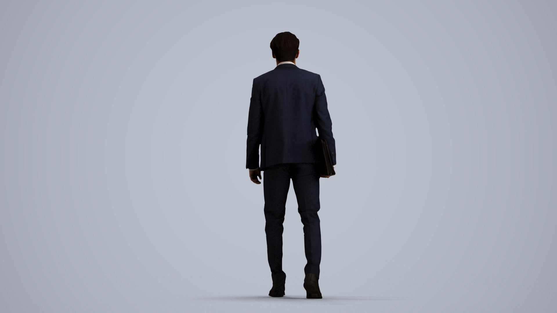 realistic 3D people man business, render-ready for V-Ray and Corona, FBX OBJ, front view render