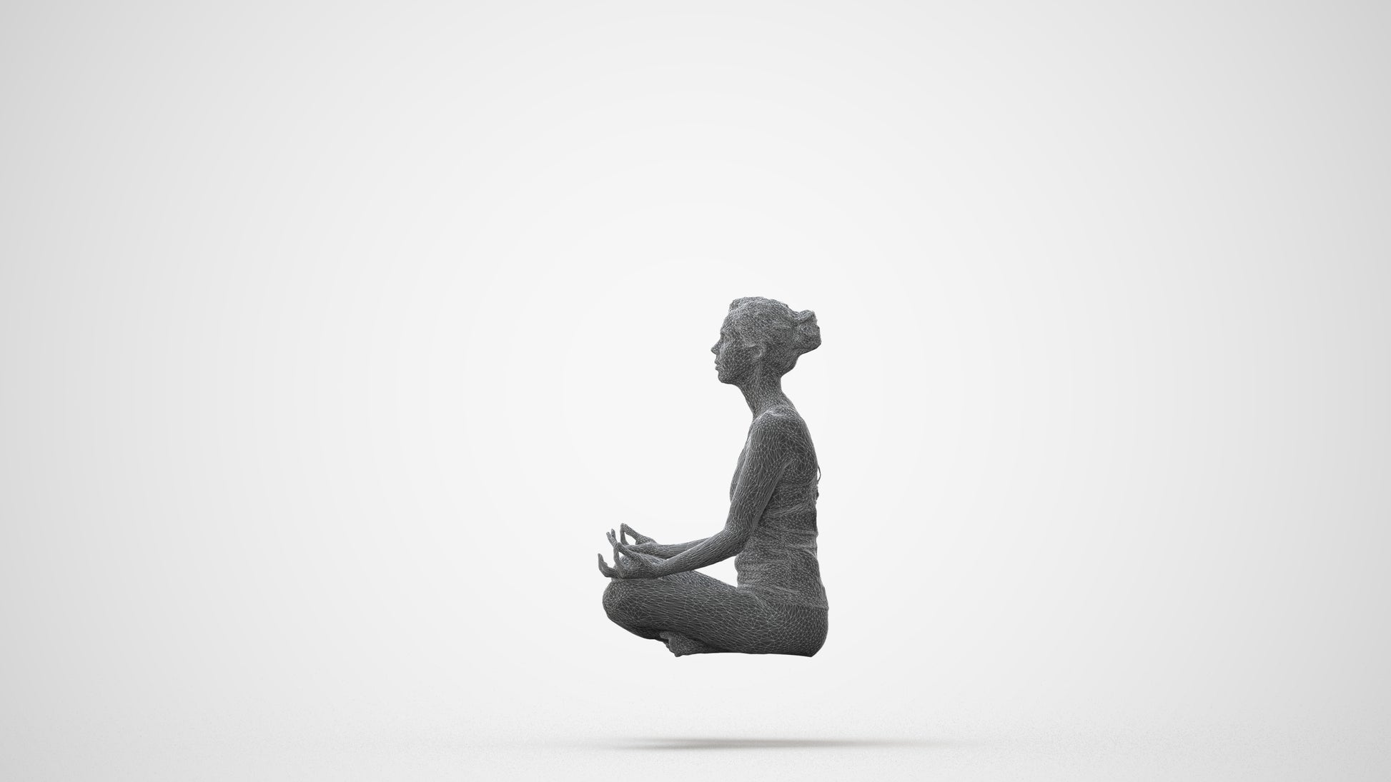 realistic 3D woman sport, scanned archviz people for Blender and 3ds Max, square thumbnail