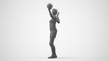 realistic 3D people woman sport, render-ready for V-Ray and Corona, FBX OBJ, square thumbnail