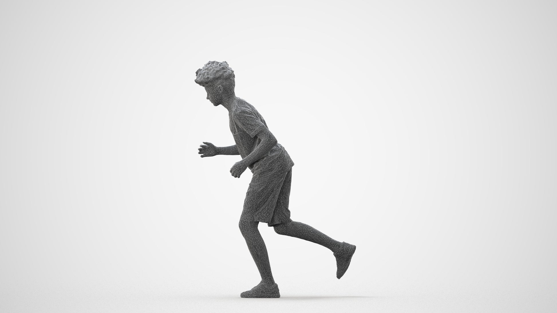 realistic 3D people boy casual kids, render-ready for V-Ray and Corona, FBX OBJ, square thumbnail