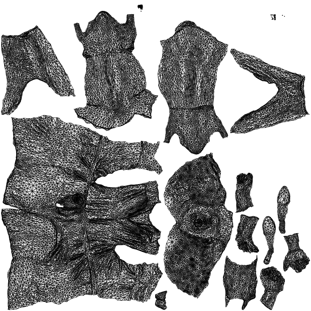 3D people model woman casual cycling, scanned human for 3ds Max rendering, wireframe top-down view
