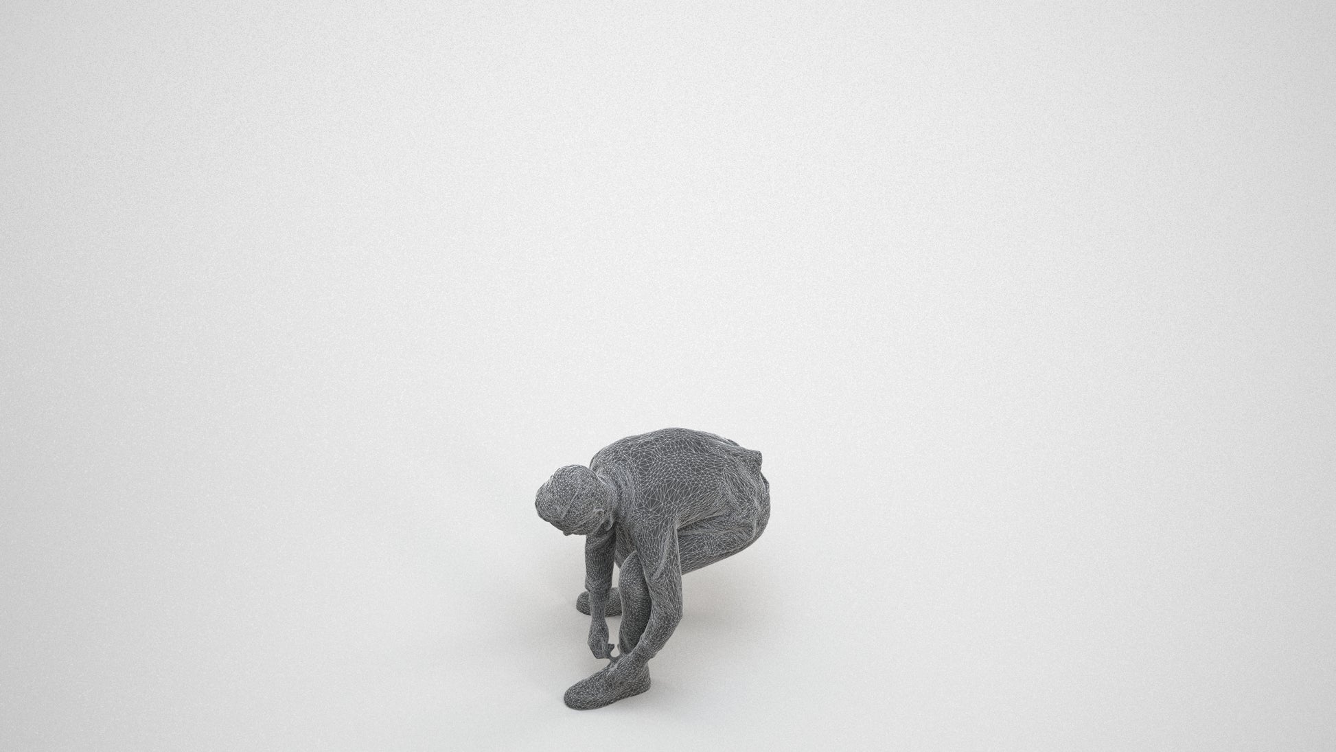 3D scanned boy kids casual, photorealistic archviz people for Enscape and SketchUp, wireframe three-quarter view