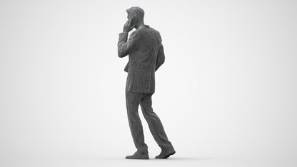 realistic 3D people man business, render-ready for V-Ray and Corona, FBX OBJ, square thumbnail