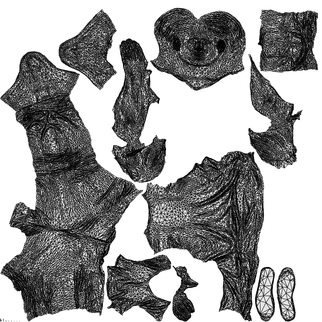 3D human model boy casual kids, photogrammetry scanned person for archviz, wireframe top-down view