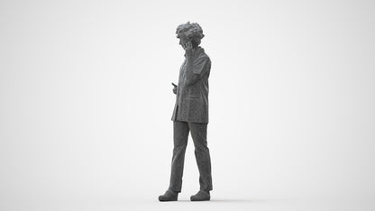 photogrammetry 3D woman medical, realistic human model archviz FBX, square thumbnail