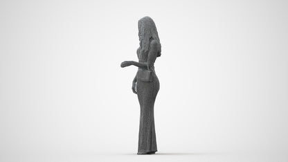 scanned 3D woman formal formalaffairs, photogrammetry people for Enscape and V-Ray, square thumbnail