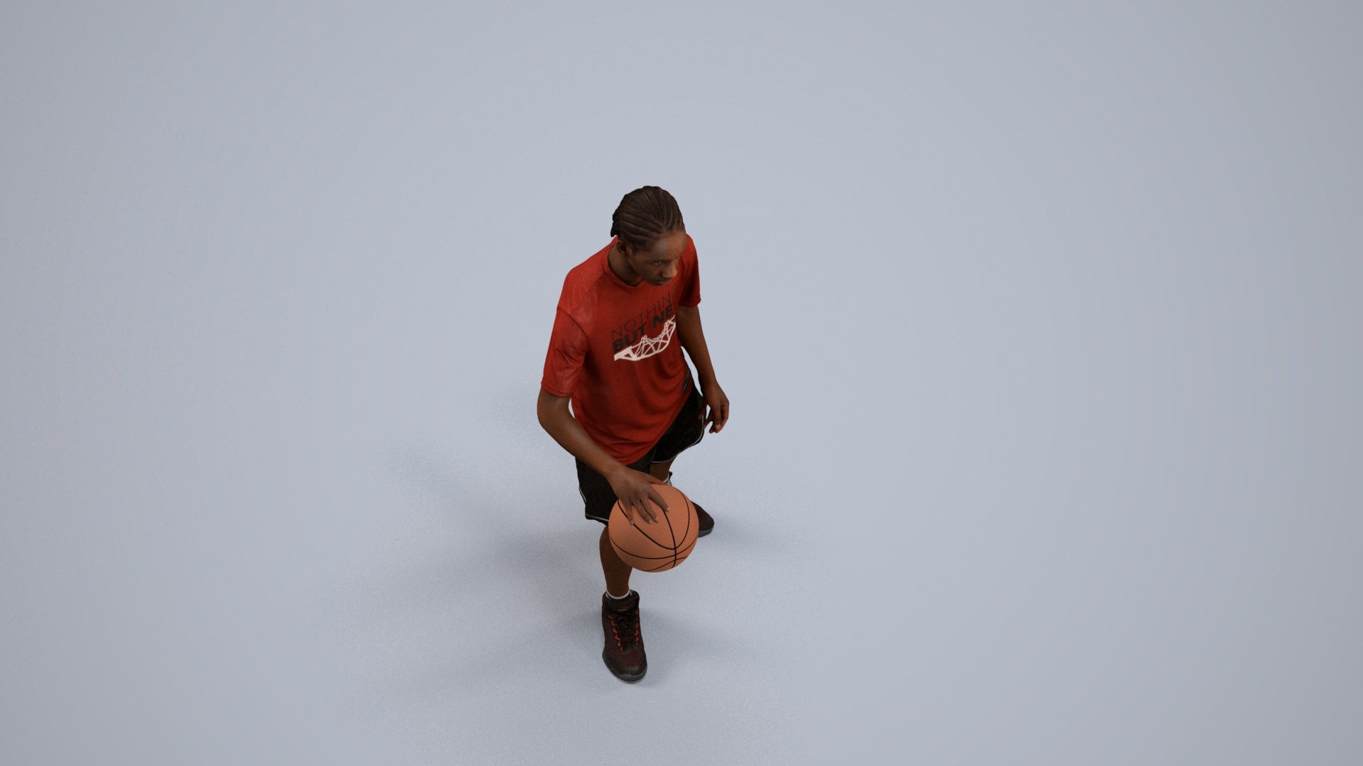 realistic 3D people boy sport kids, render-ready for V-Ray and Corona, FBX OBJ, back view render