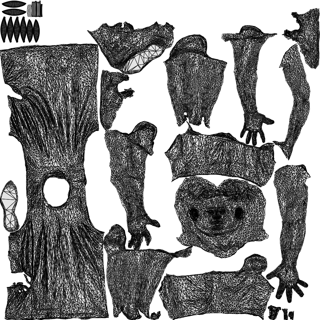 realistic 3D people man sport, render-ready for V-Ray and Corona, FBX OBJ, wireframe top-down view