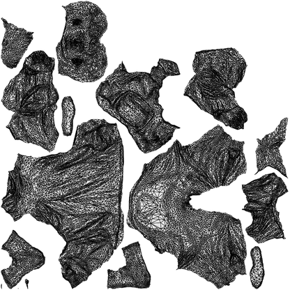 scanned 3D man casual sitting, photogrammetry people for Enscape and V-Ray, wireframe top-down view