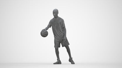realistic 3D people boy sport kids, render-ready for V-Ray and Corona, FBX OBJ, wireframe back view