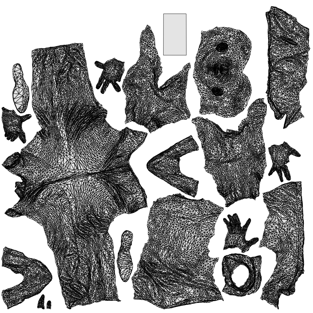 realistic 3D people man business walking, render-ready for V-Ray and Corona, FBX OBJ, wireframe top-down view