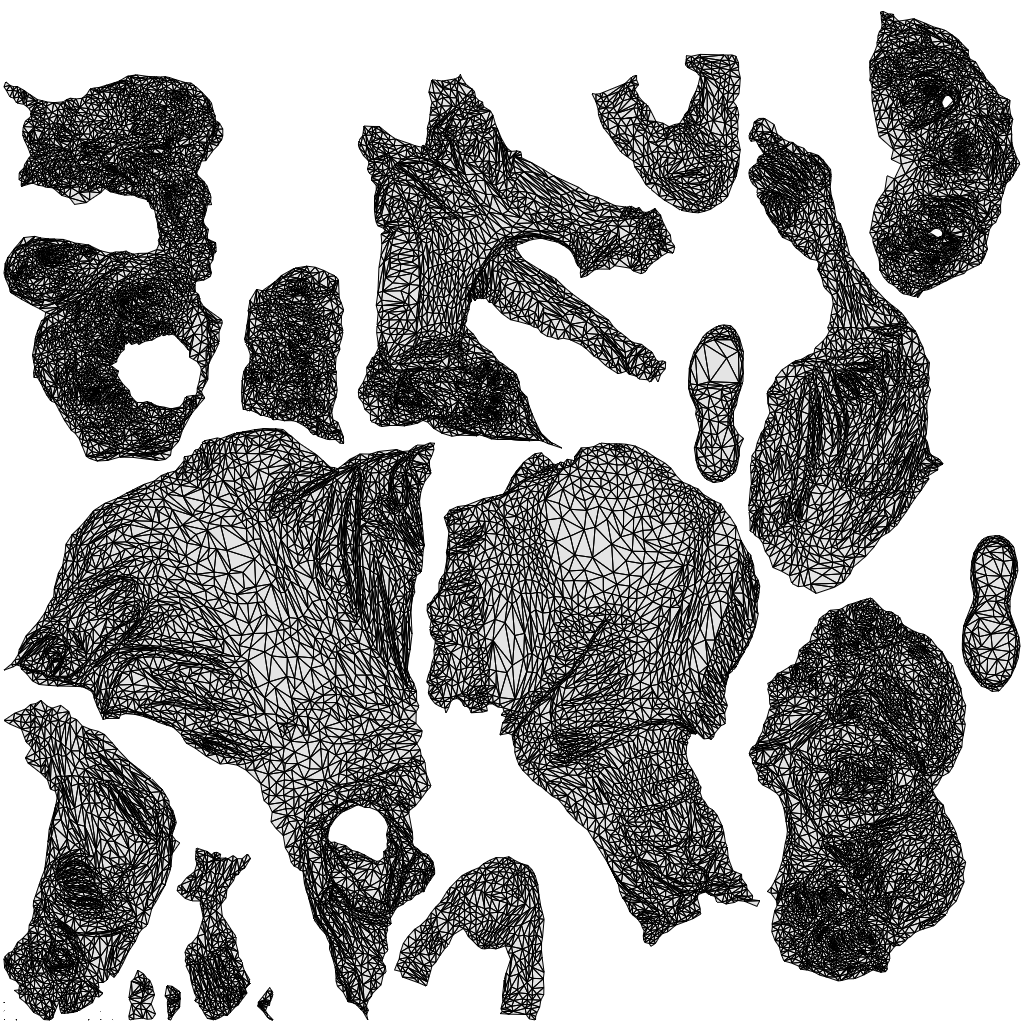 realistic 3D people woman casual sitting, render-ready for V-Ray and Corona, FBX OBJ, wireframe top-down view