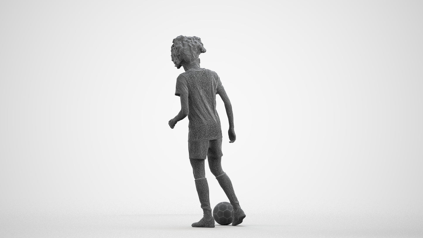 realistic 3D woman sport, scanned archviz people for Blender and 3ds Max, wireframe front view