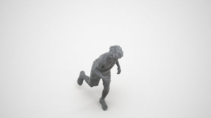 realistic 3D people boy casual kids, render-ready for V-Ray and Corona, FBX OBJ, wireframe three-quarter view