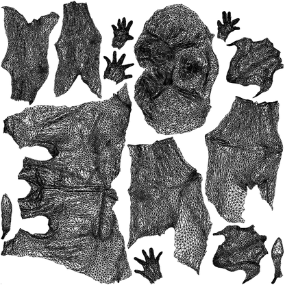 scanned 3D woman casual sitting, photogrammetry people for Enscape and V-Ray, wireframe top-down view