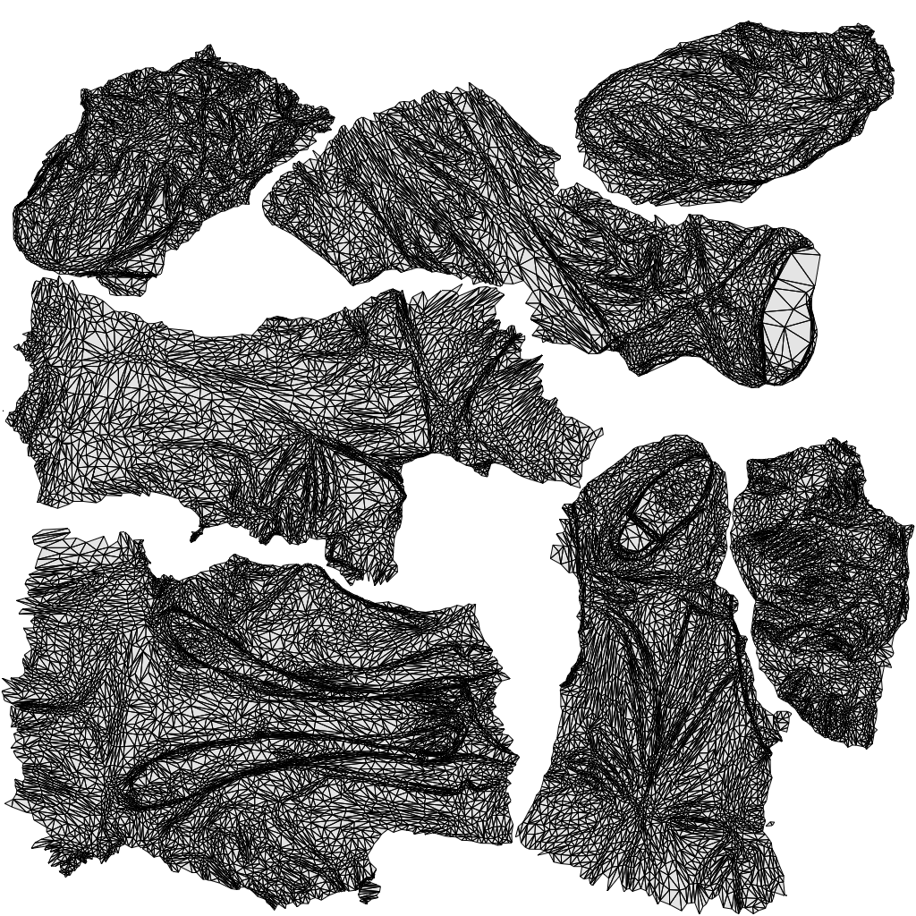 3D human model man business standing, photogrammetry scanned person for archviz, wireframe top-down view