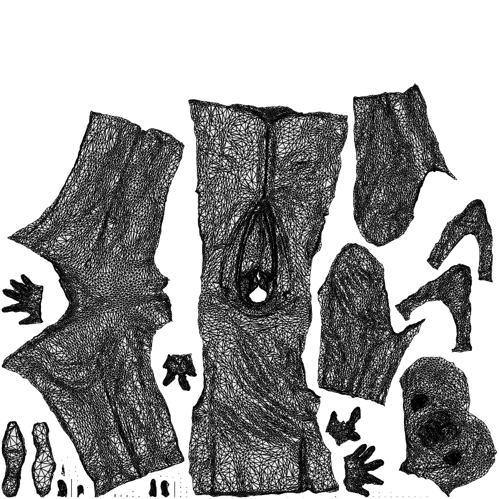photogrammetry 3D man business, realistic human model archviz FBX, wireframe top-down view