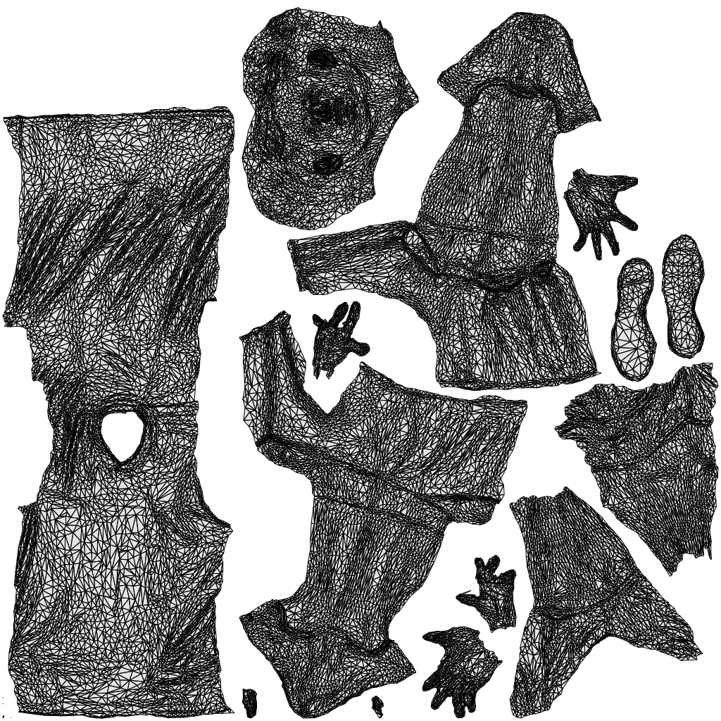 realistic 3D people man sport, render-ready for V-Ray and Corona, FBX OBJ, wireframe top-down view