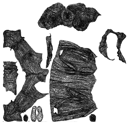 realistic 3D human woman casual standing, archviz people FBX OBJ for Blender, wireframe top-down view