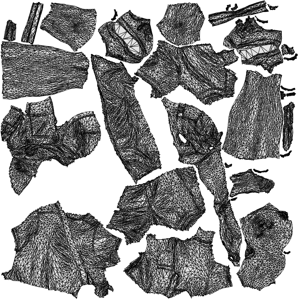 realistic 3D people man casual standing, render-ready for V-Ray and Corona, FBX OBJ, wireframe top-down view
