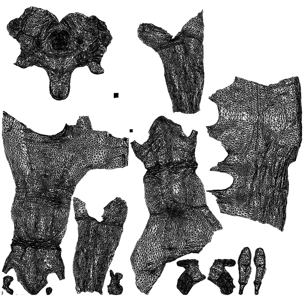 scanned 3D senior woman casual cycling, photogrammetry people for Enscape and V-Ray, wireframe top-down view