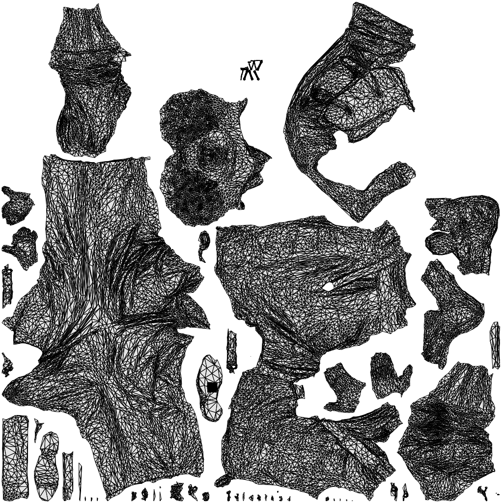 scanned 3D man casual cycling, photogrammetry people for Enscape and V-Ray, wireframe top-down view