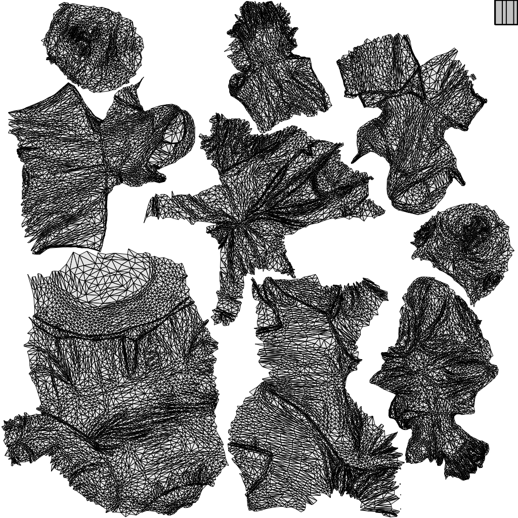 realistic 3D human man casual mix, archviz people FBX OBJ for Blender, wireframe top-down view