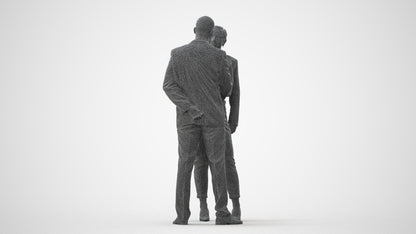 3D scanned woman business, photorealistic archviz people for Enscape and SketchUp, square thumbnail