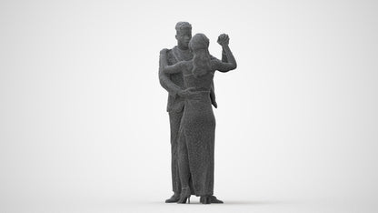 realistic 3D human woman formal kids, archviz people FBX OBJ for Blender, square thumbnail