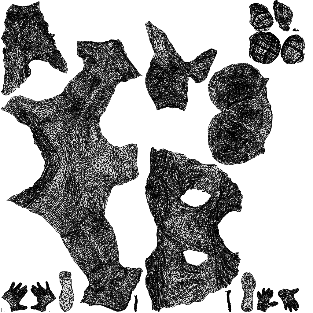 realistic 3D people man casual sitting, render-ready for V-Ray and Corona, FBX OBJ, wireframe top-down view