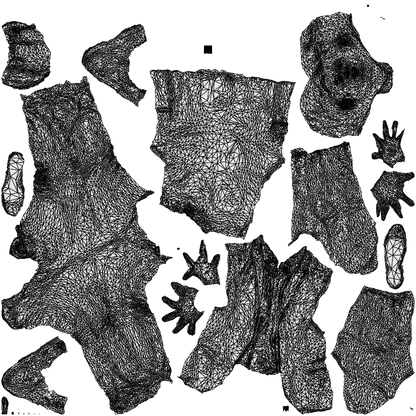 photogrammetry 3D man business cycling, realistic human model archviz FBX, wireframe top-down view