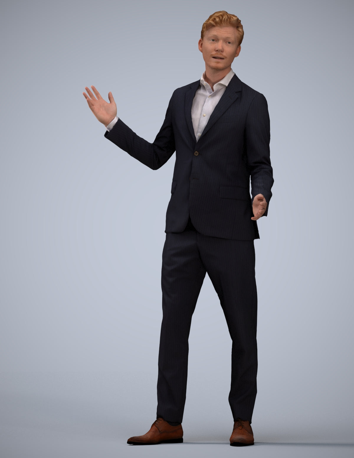 photogrammetry 3D man business, realistic human model archviz FBX